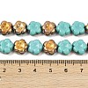 Czech Pressed Glass Beads GLAA-I061-23C-4
