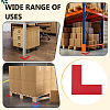 PVC L Shaped Location Marking Corner Sticker DIY-WH0504-919B-5