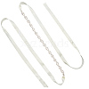 Metal Full Crystal Rhinestone Horse Eye Bridal Waist Belts for Wedding Dress AJEW-WH20080-65A-S-6