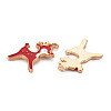 Alloy Enamel Pendants ENAM-N054-012E-3