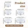 5Pcs 5 Style Aluminum Turntable Base Table Tray FIND-UN0007-22-2