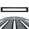 Rectangle PVC Hollow Out Painting Stencils TOOL-WH0155-67-1