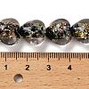 Handmade Dichroic Foil Glass Beads Strands DICH-U001-03A-4