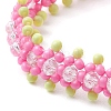 Glass Seed Beads Bracelets for Women BJEW-MZ00139-01-4