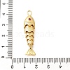 Rack Plating Brass Micro Pave Cubic Zirconia Pendants KK-M309-38D-G-3