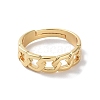 Brass Adjustable Rings for Women RJEW-E292-17G-2