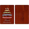 MDF Greeting Card & Paper Envelope with Bowknot AJEW-WH0203-006-3