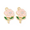 Alloy Enamel Pendants ENAM-C005-32G-02-2