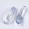 Electroplate Glass Pendants EGLA-S175-03A-2