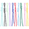 10Pcs 10 Colors Nylon Pendant Decorations for Bag Ornaments AJEW-SC0031-92-7