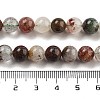 Natural Four Seasons Lodolite Quartz Beads Strands G-Z063-A02-03-5