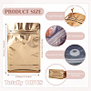 10Pcs BOPP and Aluminized PET and PE Resealable Coffee Zipper Bags with Valve ABAG-TA0001-93D-3