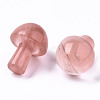 Cherry Quartz Glass GuaSha Stone G-N0325-02R-3