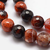 Natural Fire Agate Bead Strands X-G-K166-07F-10mm-13-3