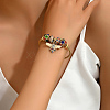 European Style Bees Stainless Steel Charms Bangles DW3223-1