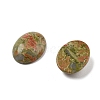 Natural Unakite Cabochons G-C115-01A-45-2