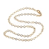 304 Stainless Steel Necklace NJEW-Q335-07B-G-1