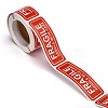 Fragile Stickers Handle with Care Warning Packing Shipping Label X-DIY-E023-04-2
