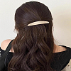 1Pc Alloy Plating Hair Barrettes OHAR-LP0001-11-1