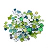 Geometric Shapes Transparent Glass Cabochons GLAA-WH0031-05-1