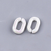 Acrylic Imitation Pearl Linking Rings OACR-S024-36A-2