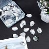 Acrylic Rhinestone Flat Back Cabochons GACR-FG0001-01-6