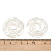 Natural White Shell Cabochons SSHEL-B006-05-4