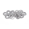 Braid Knit Chinese Knot Closure Cheongsam Frog Buttons BUTT-WH0014-22-1