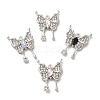 Alloy Crystal Rhinestone Pendant PALLOY-K001-079P-1