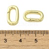 Brass Spring Gate Rings KK-B089-03B-G-3