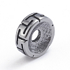 Retro 304 Stainless Steel Spacer Beads STAS-L243-040AS-2