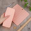 2Pcs Square Silicone Hot Mats for Hot Dishes AJEW-GF0008-26C-3