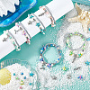 DIY Ocean Theme Double Layer Bracelets Making Kits DIY-SC0029-52-4