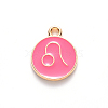 Alloy Enamel Pendants ENAM-S124-01A-03G-3