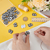 50Pcs Eye Hotfix Rhinestone Sew on Patches DIY-FG0007-30-3