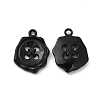 Spray Painted Alloy Pendants LS-FIND-B018-02A-1
