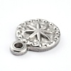 Non-Tarnish 304 Stainless Steel Charms X-STAS-G242-18P-3