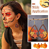 DIY Halloween Earring Making Kit DIY-TA0004-81-9