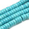 Synthetic Turquoise Beads Strands G-Q954-03-6mm-2