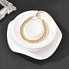 Rack Plating Brass Round Beaded Slider Bracelet for Women X-BJEW-B066-01A-01-4