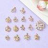 150Pcs 15 Styles Rack Plating Iron Pendants IFIN-YW0003-54-2