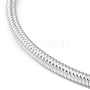 Ion Plating(IP) 304 Stainless Steel Elasticity Necklaces NJEW-S433-01P-2