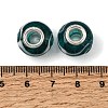 Rondelle Handmade Gold Sand Lampwork European Large Hole Beads LPDL-R007-07A-3
