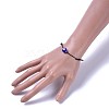 Adjustable Korean Waxed Polyester Cord Bracelets BJEW-JB04467-01-4