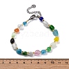 Cat Eye Beaded Bracelets for Women G-P563-07P-21-5