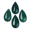 Natural Green Onyx Agate Cabochons G-N326-72I-1