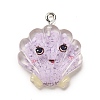 Marine Animal Series Resin Pendants RESI-Q012-01A-05-1