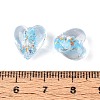 Handmade Foil Glass Beads FOIL-N029-09D-4