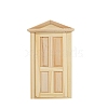 Wooden Door Miniature Ornaments PW-WG3E878-04-1