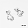 316L Surgical Stainless Steel Stud Dangle Earrings for Women WG33256-02-1